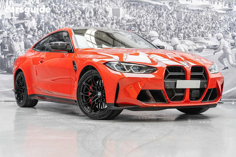 Red 2022 BMW M4 Coupe COMPETITION 4X4