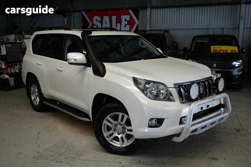 White 2012 Toyota Landcruiser Prado SUV KAKADU 4X4