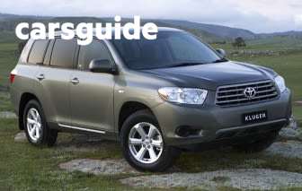 Grey 2010 Toyota Kluger Wagon Kx-R (Fwd) 7 Seat