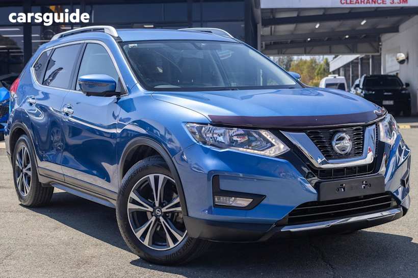 Blue 2021 Nissan X-Trail SUV ST-L 4X4