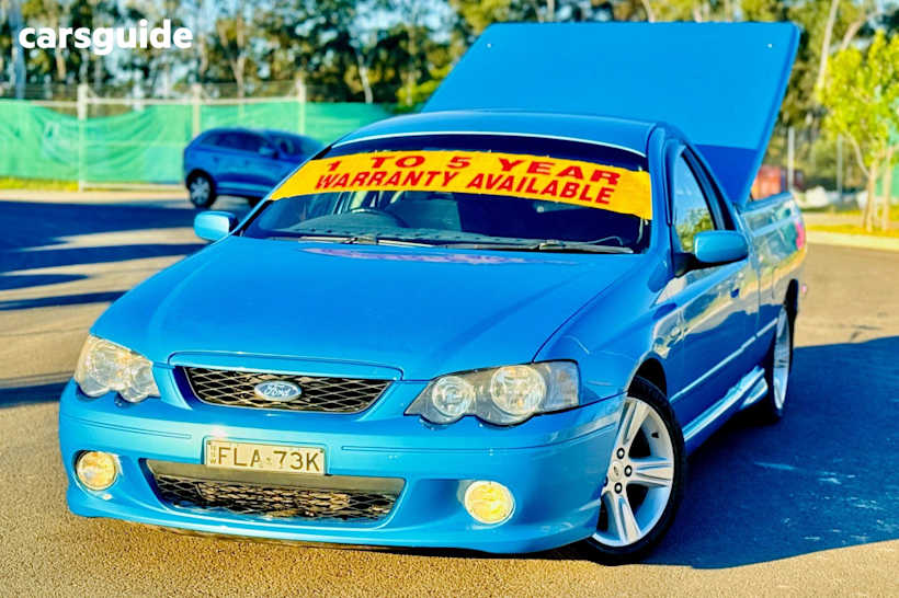 Blue 2005 Ford Falcon Utility Xr6T