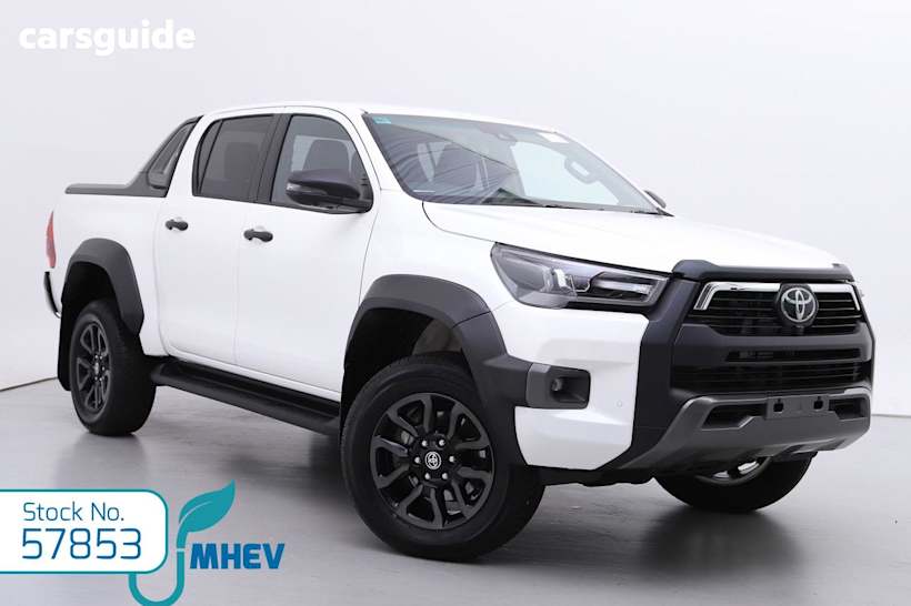 White 2024 Toyota Hilux Double Cab Pick Up Rogue 48V (4X4)