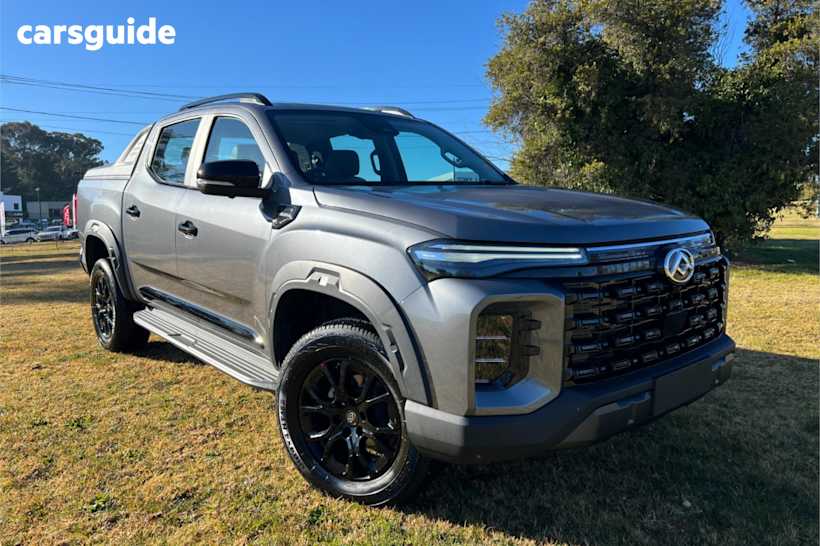Grey 2025 LDV T60 Double Cab Utility Max Plus (4X4)