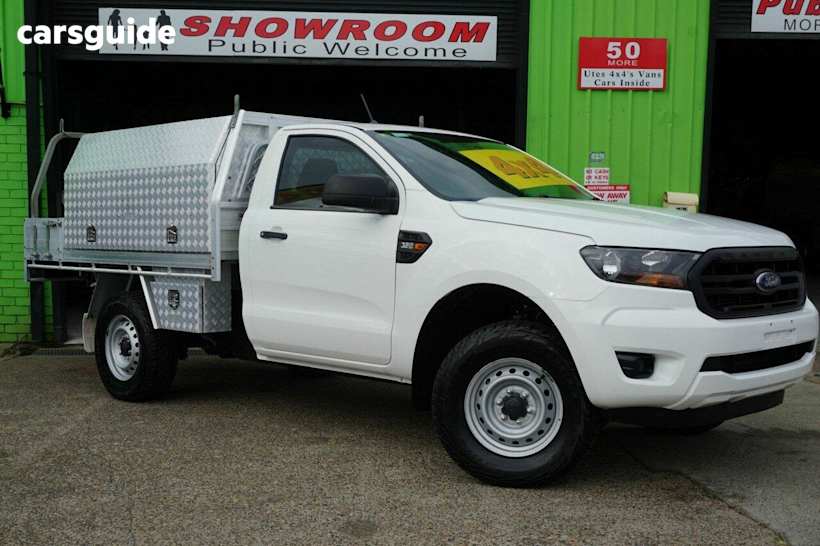 White 2020 Ford Ranger Ute Tray XL 4X4