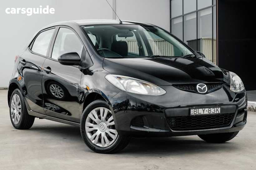 Black 2009 Mazda 2 Hatchback Neo