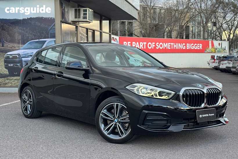 Black 2022 BMW 118I Hatchback M Sport