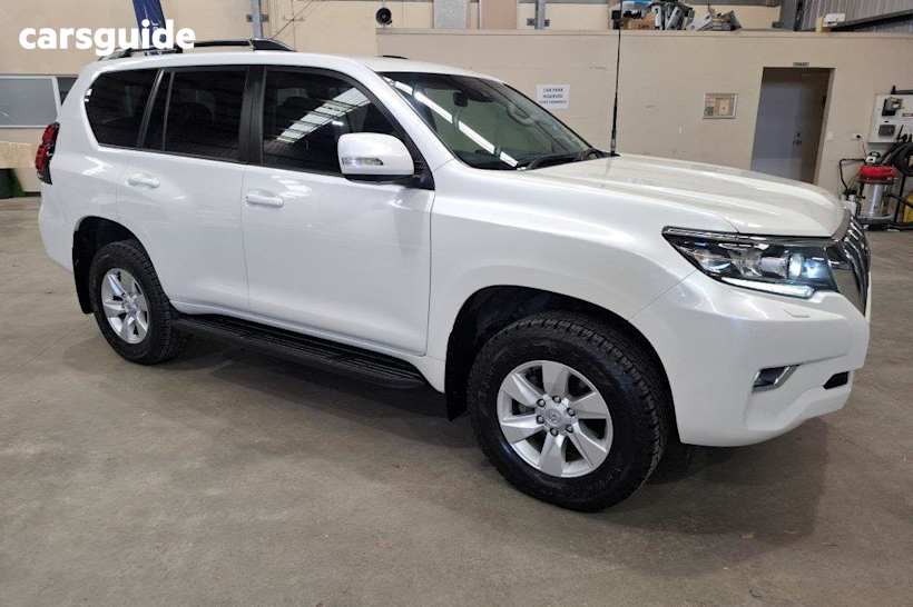 White 2022 Toyota Landcruiser Prado SUV GXL 4X4