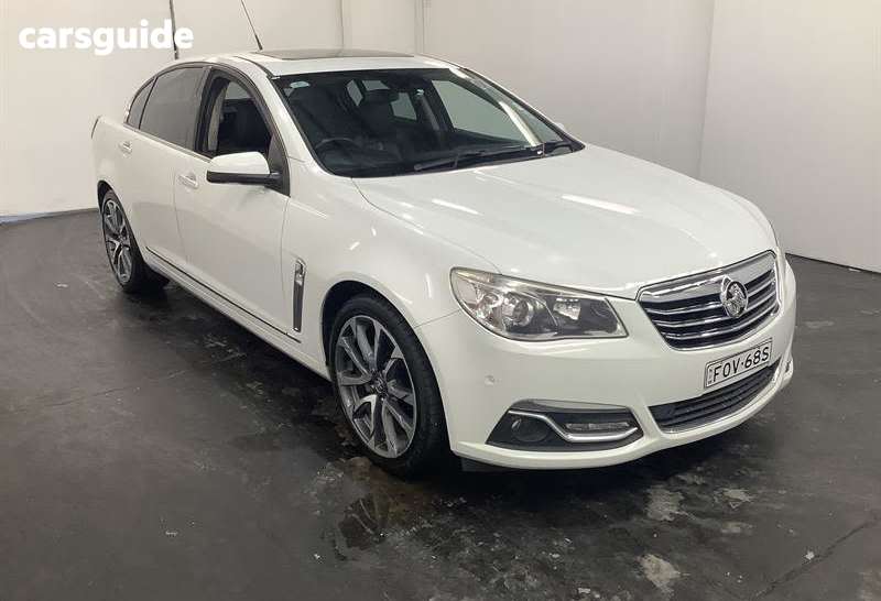 White 2016 Holden Calais Sedan V