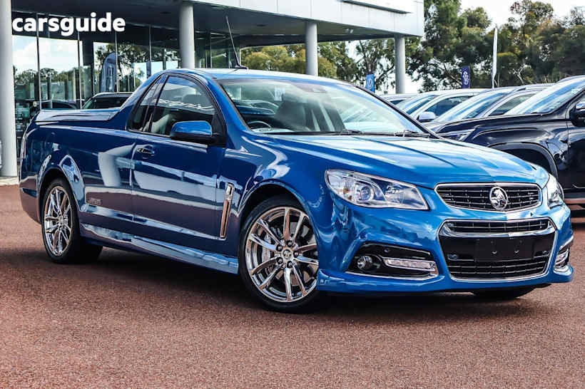 Blue 2013 Holden UTE Ute Tray SS V REDLINE R