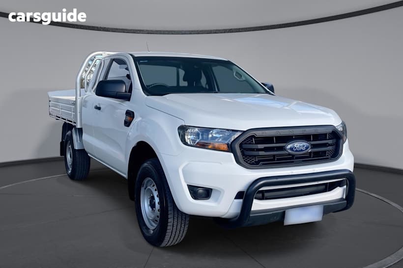 White 2021 Ford Ranger Super Cab Chassis Xl 3.2 (4X4)
