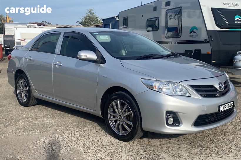 Silver 2012 Toyota Corolla Sedan ASCENT SPORT F
