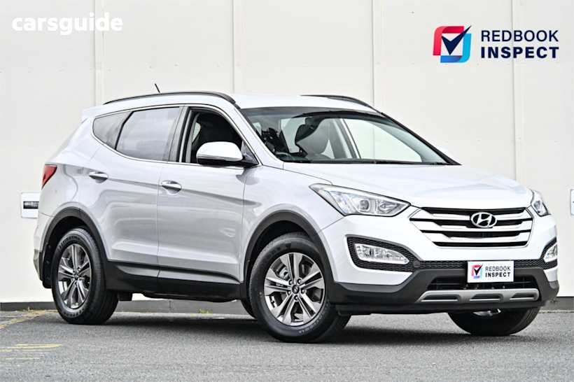 Silver 2015 Hyundai Santa FE SUV ACTIVE 4X4