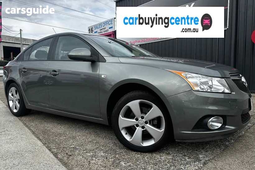 Grey 2014 Holden Cruze Sedan Equipe
