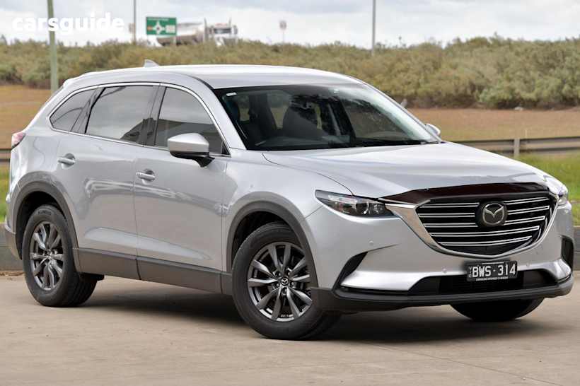 Silver 2021 Mazda CX-9 SUV TOURING F