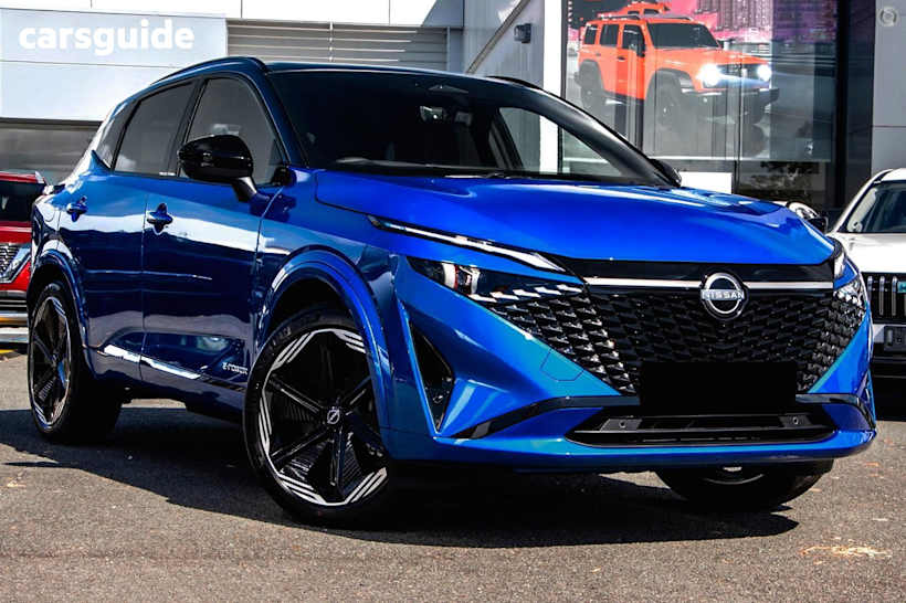 Blue 2025 Nissan Qashqai SUV N-DESIGN E-POWER F