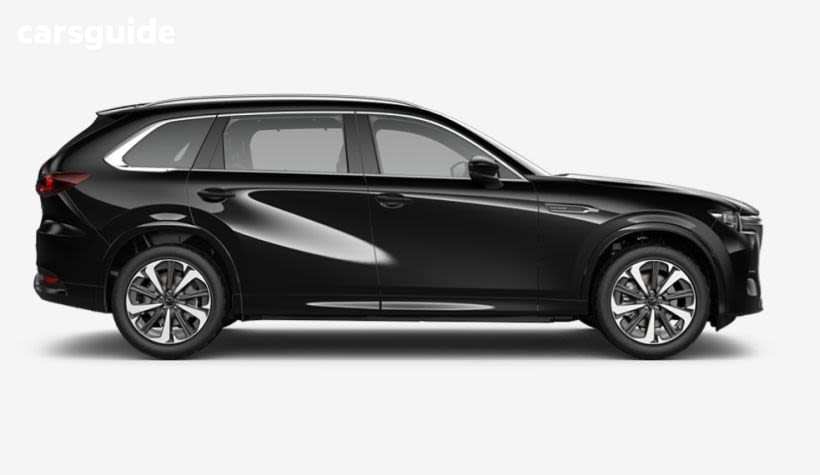 Black 2024 Mazda CX-80 Wagon G40E Azami