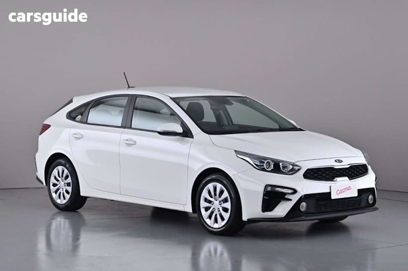 White 2021 Kia Cerato Hatchback S