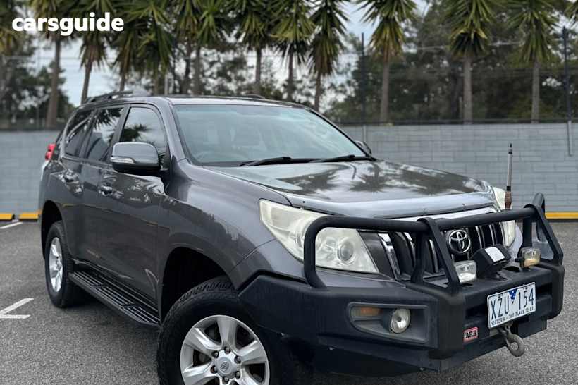 Grey 2010 Toyota Landcruiser Prado Wagon Gxl (4X4)