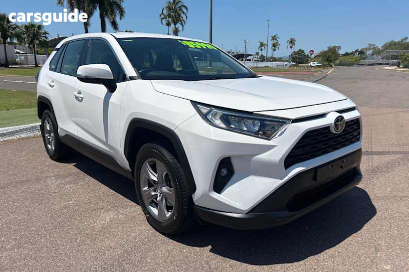White 2022 Toyota RAV4 SUV GX F