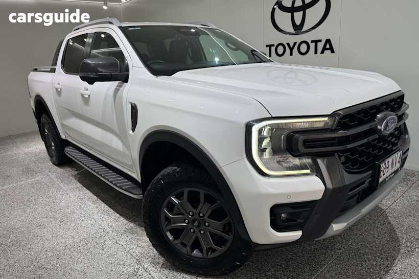 White 2023 Ford Ranger Double Cab Pick Up Wildtrak 2.0 (4X4)