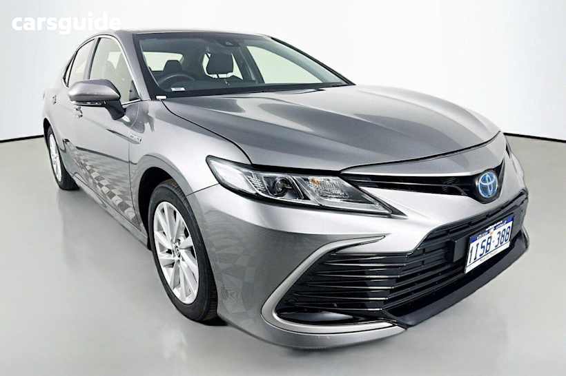 Silver 2024 Toyota Camry Sedan Ascent Hybrid