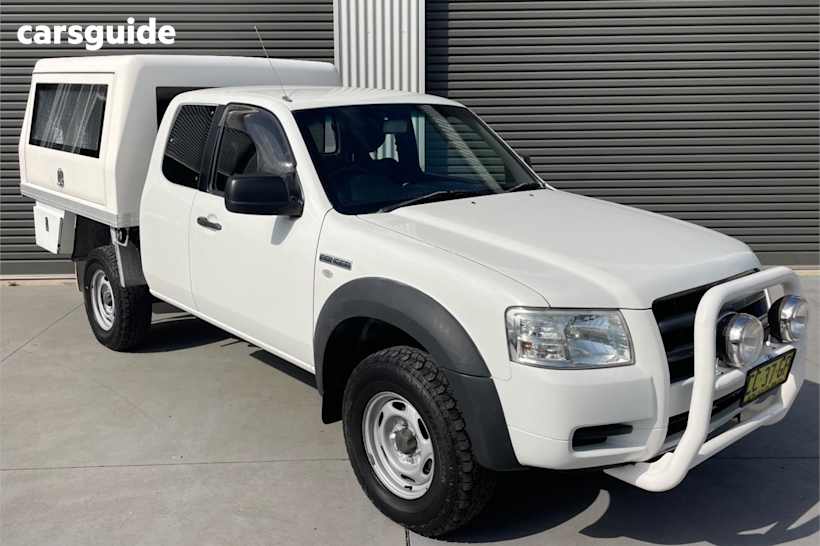 White 2006 Ford Ranger Ute Tray XL 4X4