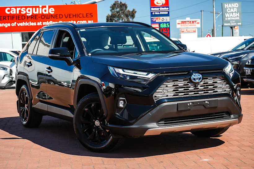 Black 2024 Toyota RAV4 Wagon Cruiser (2Wd) Hybrid