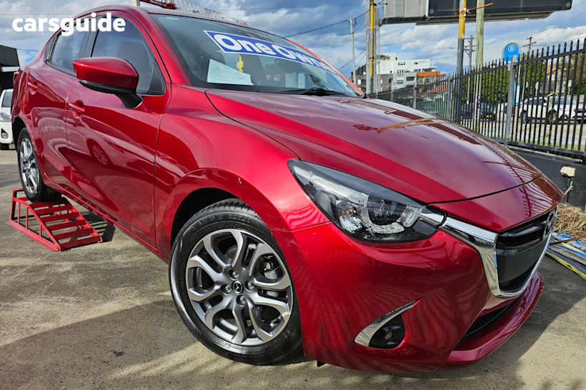 Red 2019 Mazda 2 Sedan Gt (5Yr)