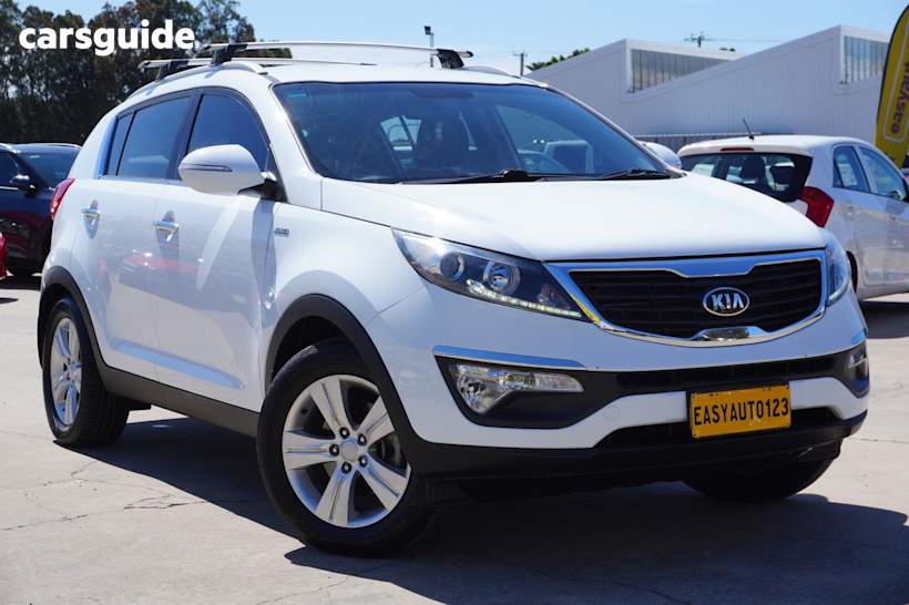 White 2013 Kia Sportage Wagon Sli (Awd)