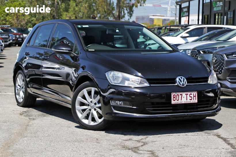 Black 2014 Volkswagen Golf Hatch 103TSI HIGHLINE F