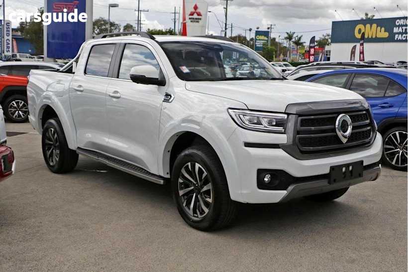 White 2025 GWM Cannon Dual Cab Utility Ultra (4X4)