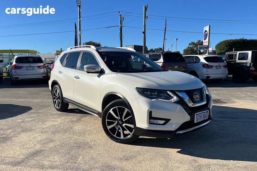 White 2018 Nissan X-Trail SUV TL 4X4