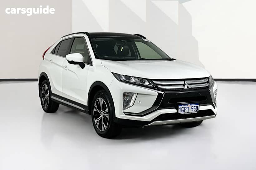 White 2018 Mitsubishi Eclipse Cross Wagon Exceed (Awd)