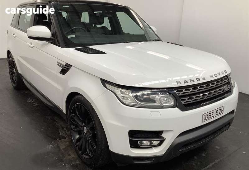 White 2014 Land Rover Range Rover Sport Wagon 3.0 Tdv6 Se
