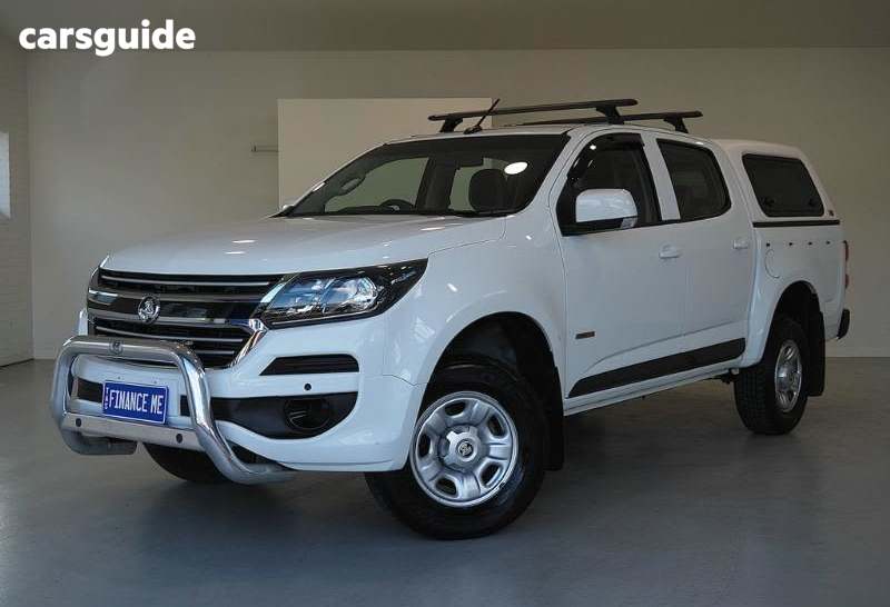 White 2018 Holden Colorado Ute Tray LS R