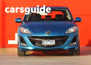 Blue 2009 Mazda 3 Sedan Sp25