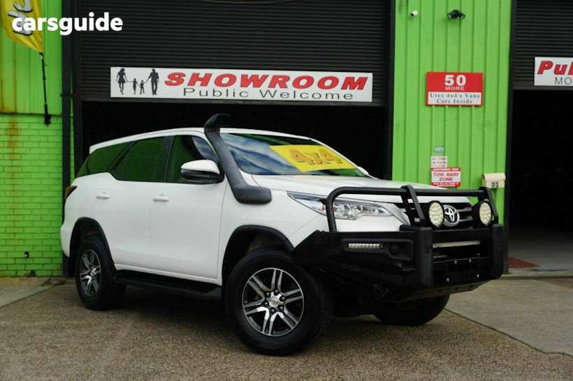 White 2019 Toyota Fortuner SUV GX 4X4