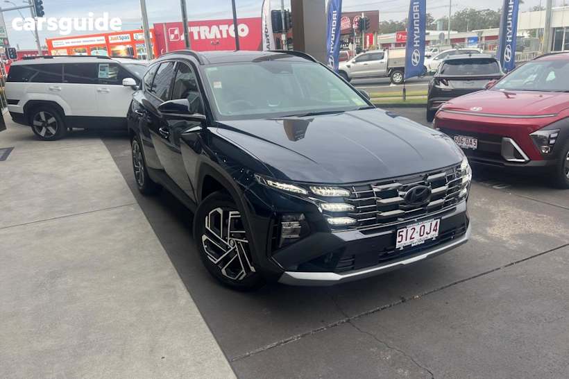 Blue 2025 Hyundai Tucson SUV PREMIUM 4X4