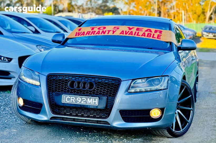 Grey 2009 Audi A5 Coupe 3.0 Tdi Quattro