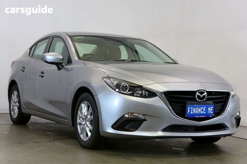Silver 2014 Mazda 3 Sedan Maxx