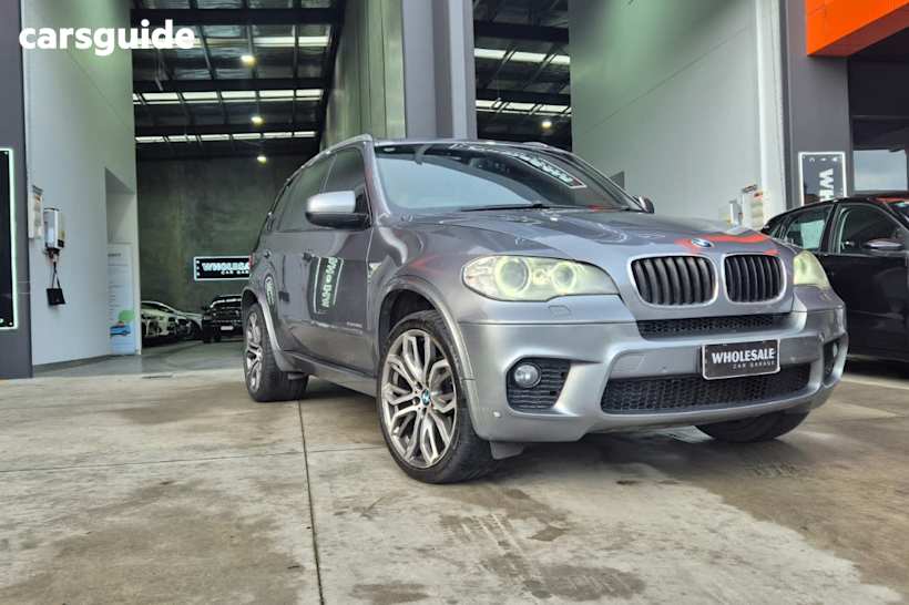 Grey 2010 BMW X5 Wagon Xdrive 30D