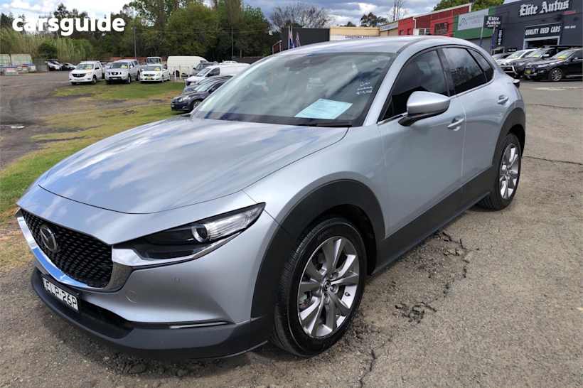 Silver 2020 Mazda CX-30 Wagon G25 Touring (Fwd)