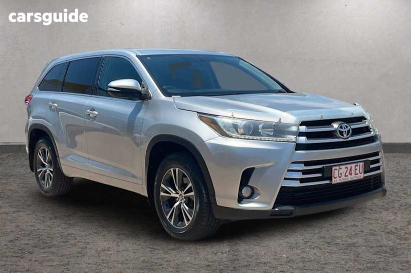 Silver 2016 Toyota Kluger SUV GX F