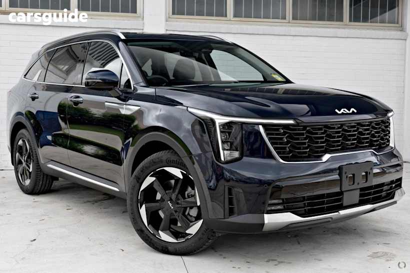 Blue 2025 Kia Sorento SUV SPORT+ 4X4