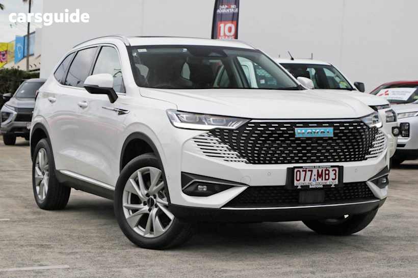 White 2024 GWM Haval H6 SUV ULTRA HYBRID F