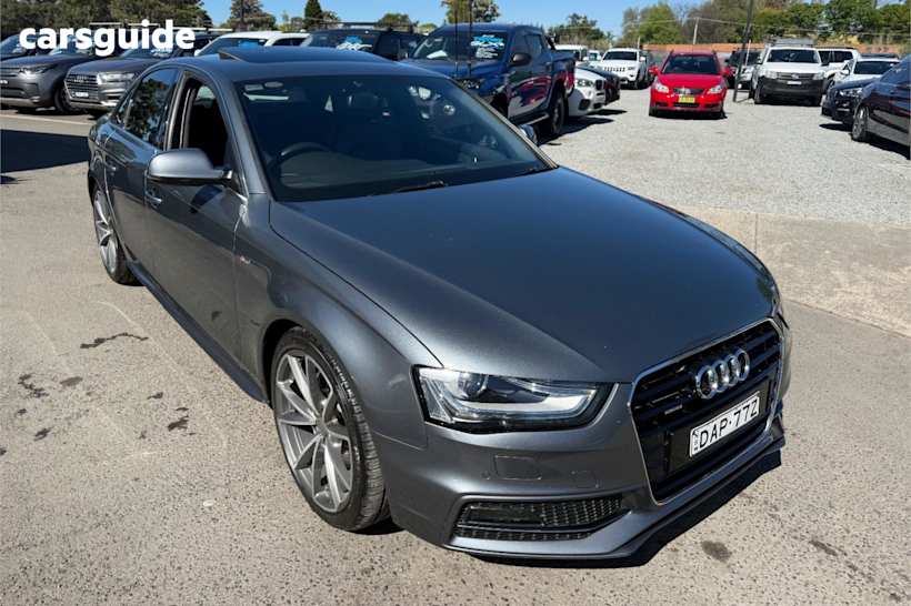 Grey 2015 Audi A4 Sedan S LINE 4WD