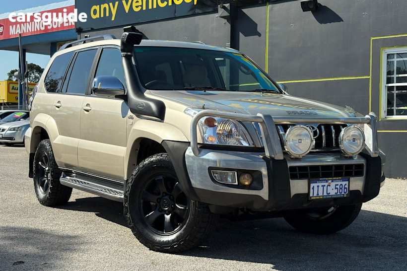 Gold 2008 Toyota Landcruiser Prado SUV GXL 4X4