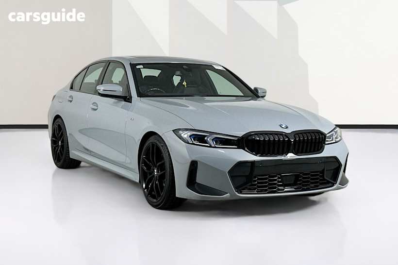Grey 2022 BMW 330I Sedan M Sport