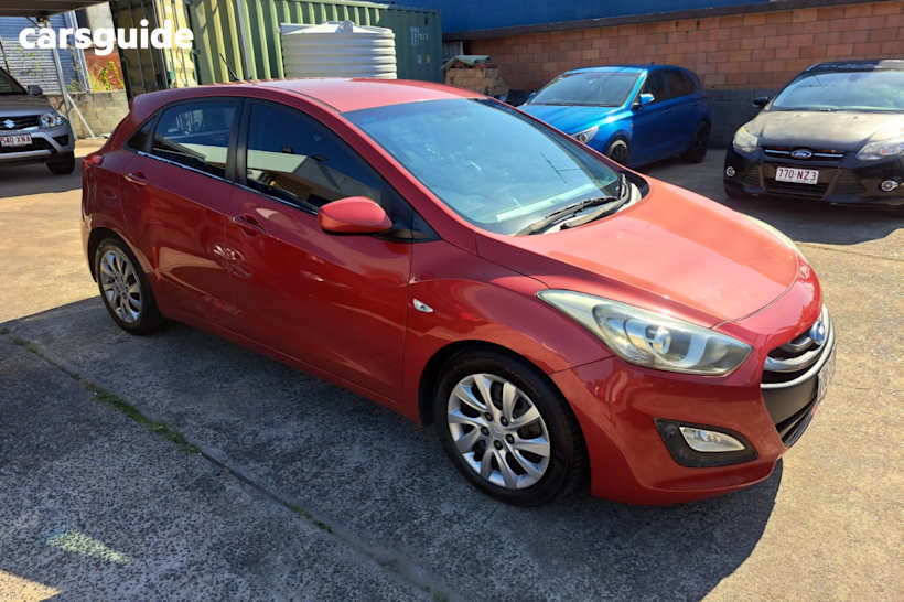 Red 2013 Hyundai I30 Hatchback Active