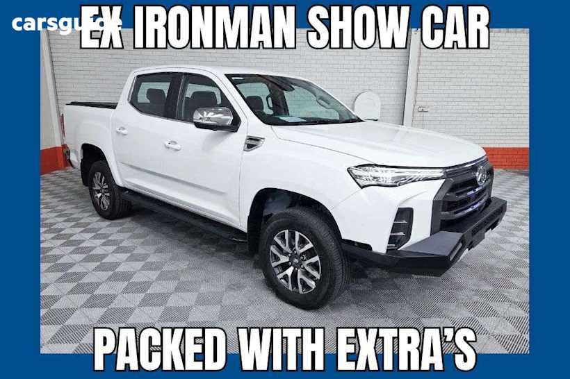 White 2022 LDV T60 Ute Tray MAX LUXE 4X4